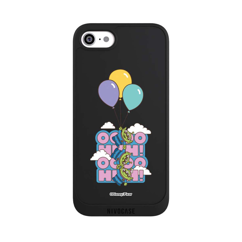 iPhone SE 2022 NIVOpure Toy Story Aliens Balloons OOOOHHH Transparent