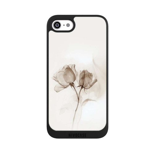 Apple iPhone SE (2022) NIVOpure Braune Rose Blume Nebel