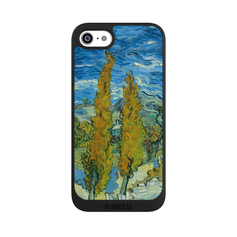 iPhone SE 2022 NIVOpure Two Poplars in the Alpilles near Saint-Rémy by Van Gogh