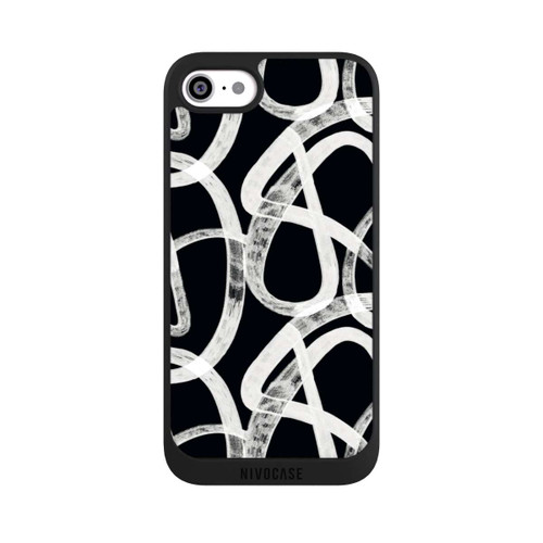 Apple iPhone SE (2022) NIVOpure Doodles Black and White