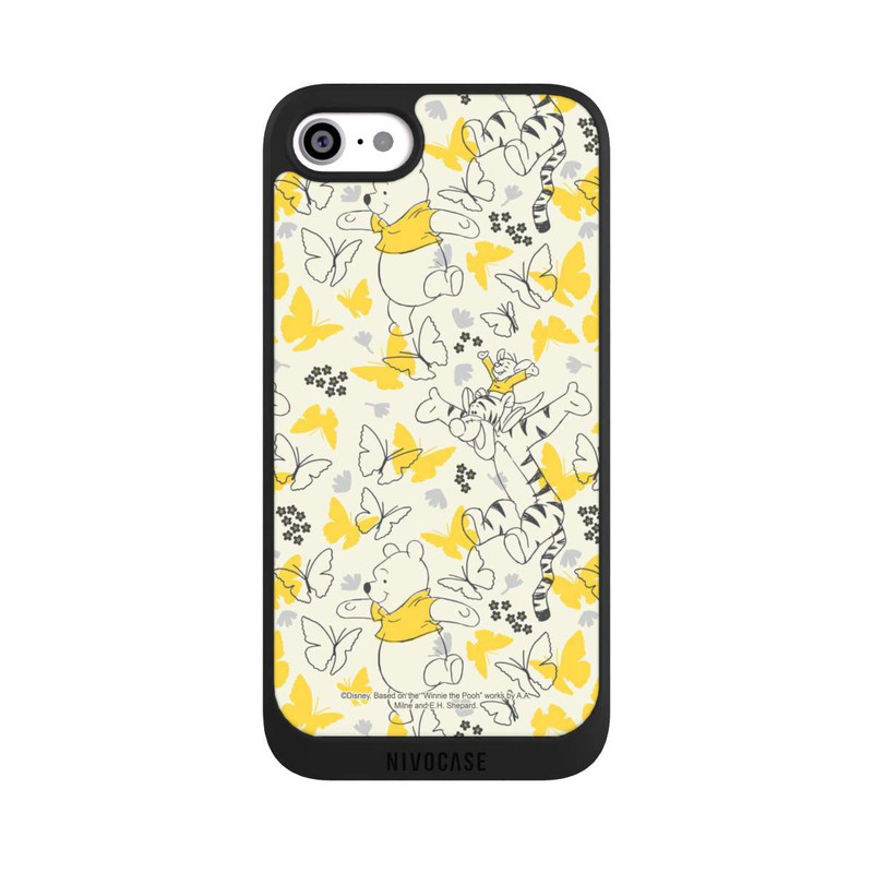 iPhone SE 2022 NIVOpure Winnie the Pooh Butterfly Pattern