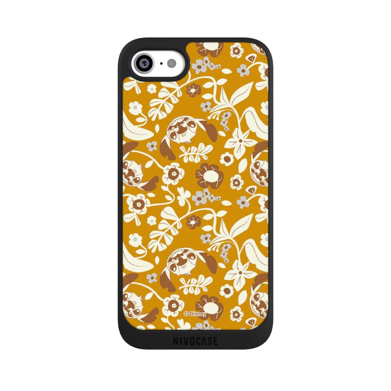 iPhone SE 2022 NIVOpure Stitch Floral Mustard Pattern