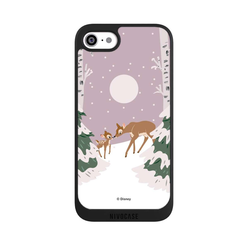 iPhone SE 2022 NIVOpure Bambi und Mutter Winterliebe