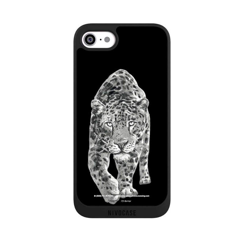 iPhone SE 2022 NIVOpure Léopard noir