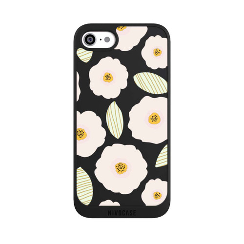 Apple iPhone SE (2022) NIVOpure Simple Pastell Flowers Light Transparent