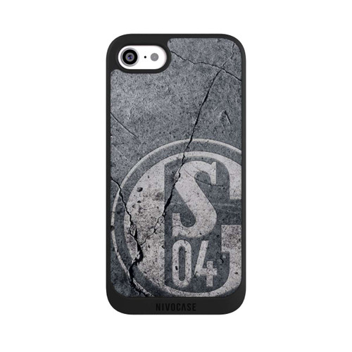 Apple iPhone SE (2022) NIVOpure Schalke 04 Beton Look