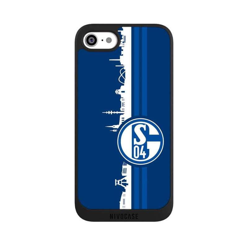 iPhone SE 2022 NIVOpure Schalke 04 Skyline Blau