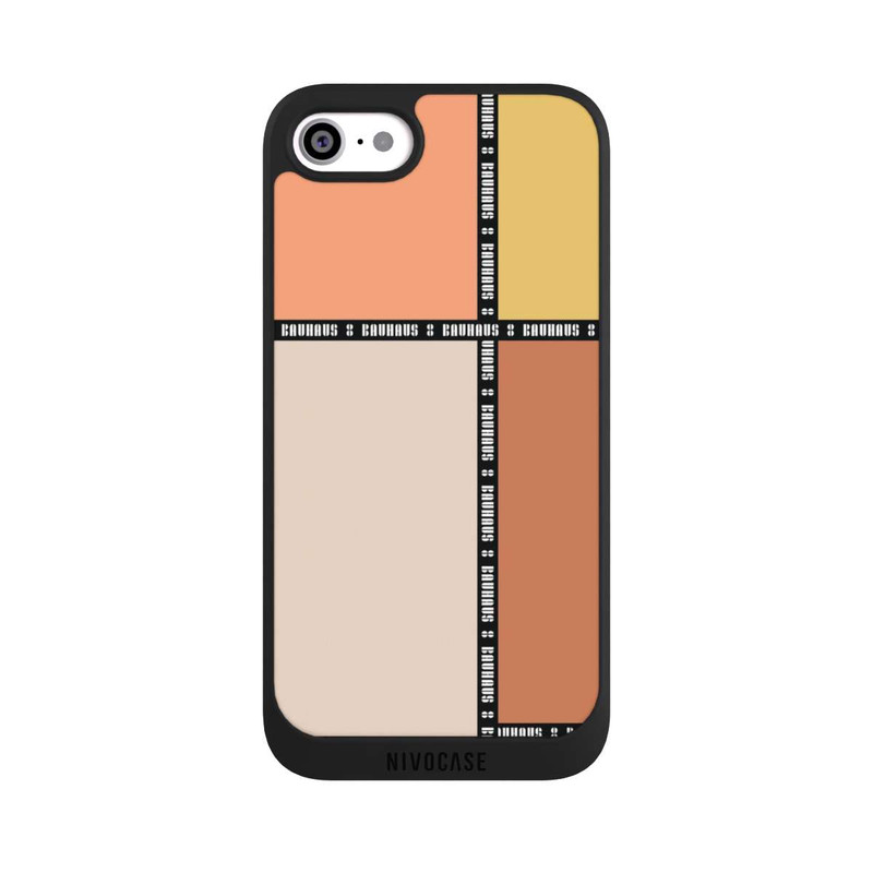 iPhone SE 2022 NIVOpure Bauhaus Squares-Pastel