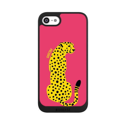 Apple iPhone SE (2022) NIVOpure Colourful Yellow Cat