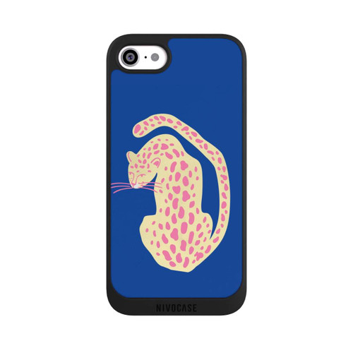 Apple iPhone SE (2022) NIVOpure Blue Pink Cat