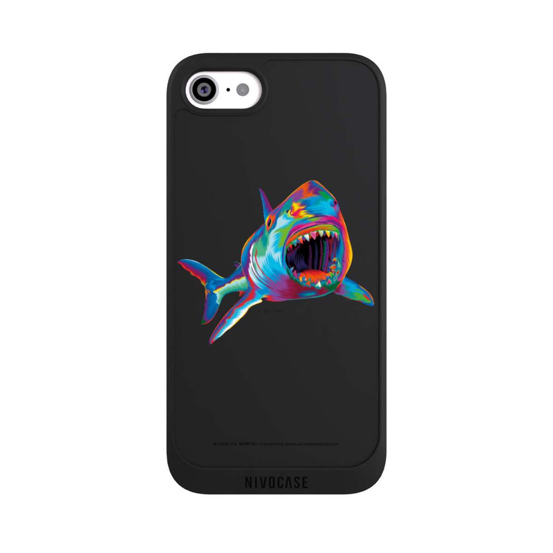 iPhone SE 2022 NIVOpure Requin Pop Colour transparent