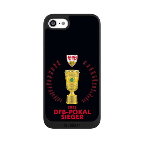 Apple iPhone SE (2022) NIVOpure VfB DFB-Pokal Sieger Schwarz