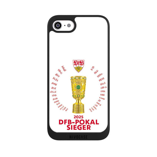 Apple iPhone SE (2022) NIVOpure VfB DFB-Pokal Sieger Weiß