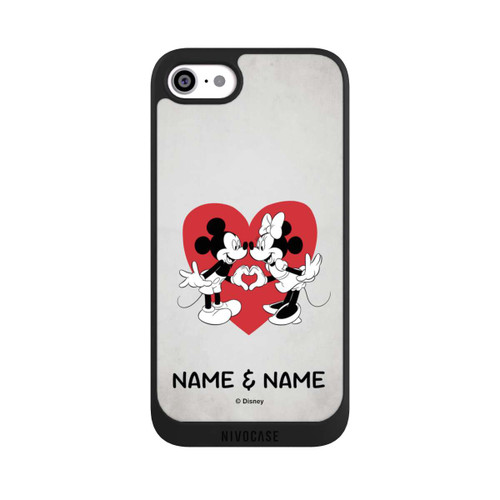 Apple iPhone SE (2022) NIVOpure Minnie und Micky Personalisierbar