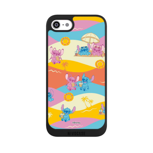 Apple iPhone SE (2022) NIVOpure Stitch Neon Summer Pattern