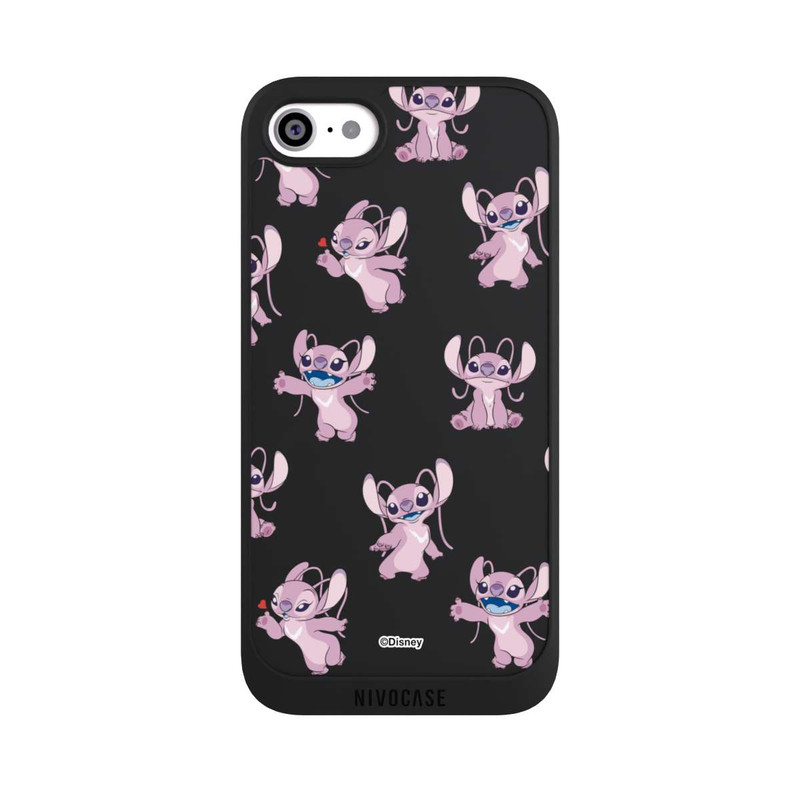 iPhone SE 2022 NIVOpure Angel Faces Pattern Transparent