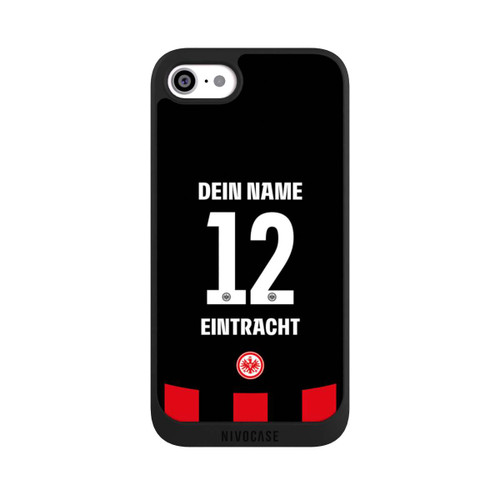 Apple iPhone SE (2022) NIVOpure Eintracht Frankfurt Trikot Personalisierbar 25-26