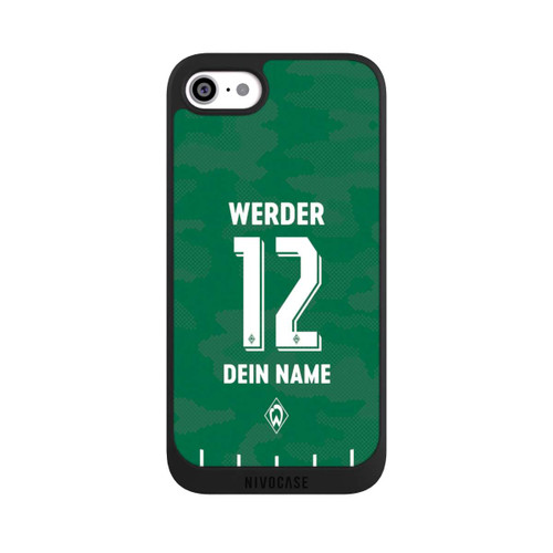 Apple iPhone SE (2022) NIVOpure Werder Bremen Trikot Personalisierbar 25-26