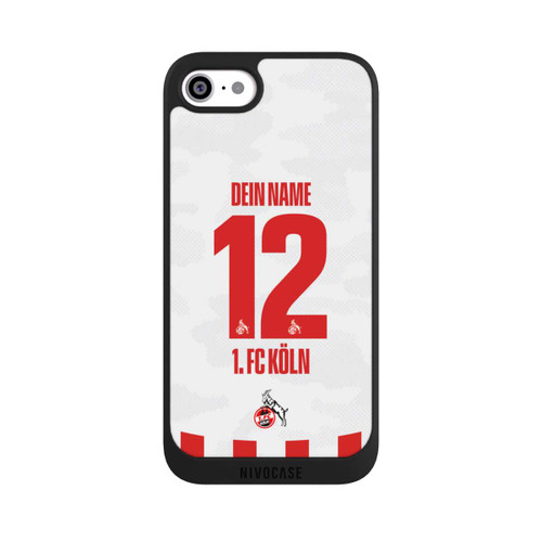Apple iPhone SE (2022) NIVOpure 1. FC Köln Trikot Personalisierbar 25-26