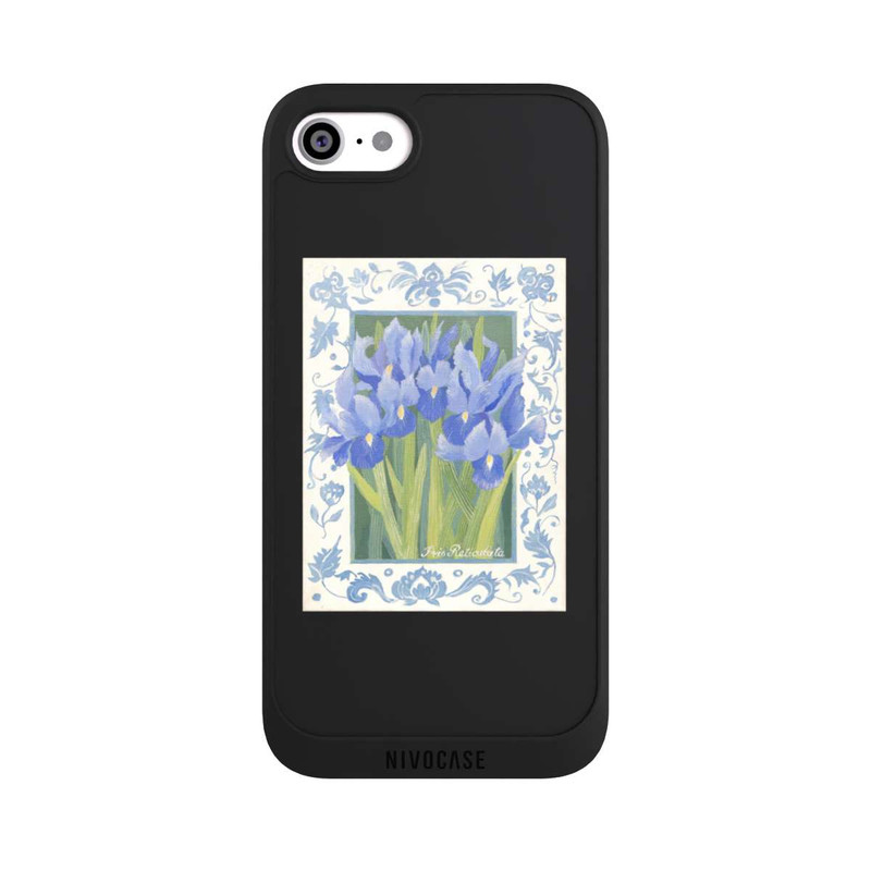 iPhone SE 2022 NIVOpure Blue Iris, by Jennifer Abbott