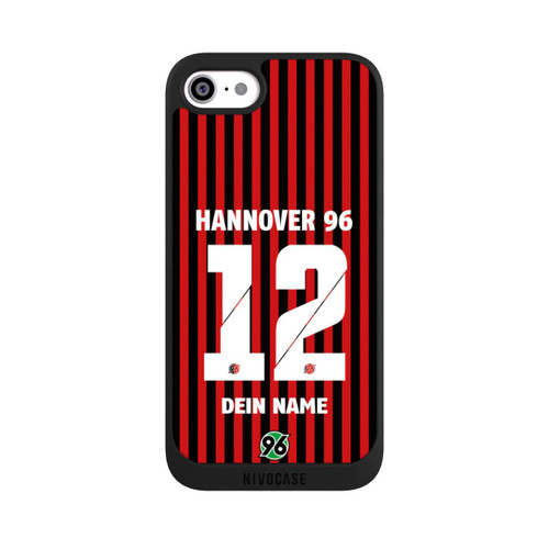 Apple iPhone SE (2022) NIVOpure Hannover 96 Trikot Personalisierbar 25-26