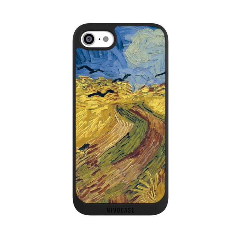 iPhone SE 2022 NIVOpure Wheatfield with Crows by Vincent van Gogh