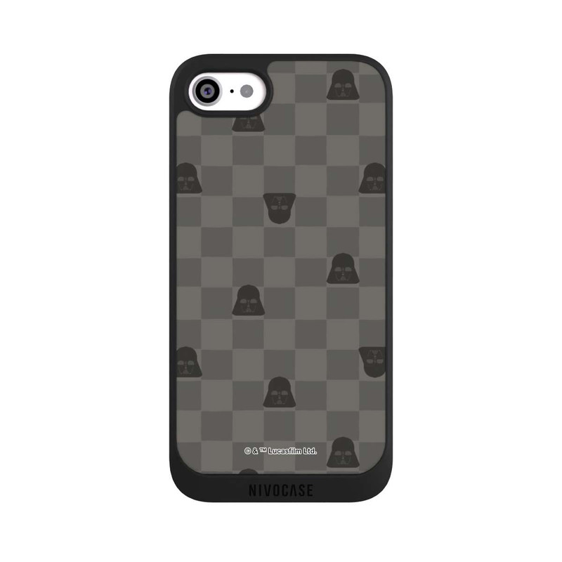 iPhone SE 2022 NIVOpure Darth Vader Chessboard Pattern Black