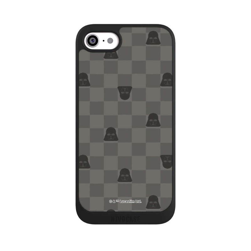 iPhone SE 2022 NIVOpure Darth Vader Chessboard Pattern Black