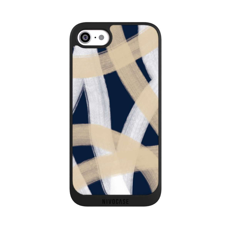iPhone SE 2022 NIVOpure Laced Up Beije Blue