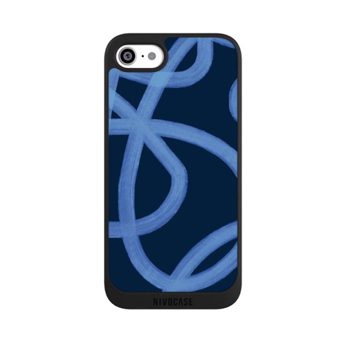 Apple iPhone SE (2022) NIVOpure Laced Up Tones of Blue