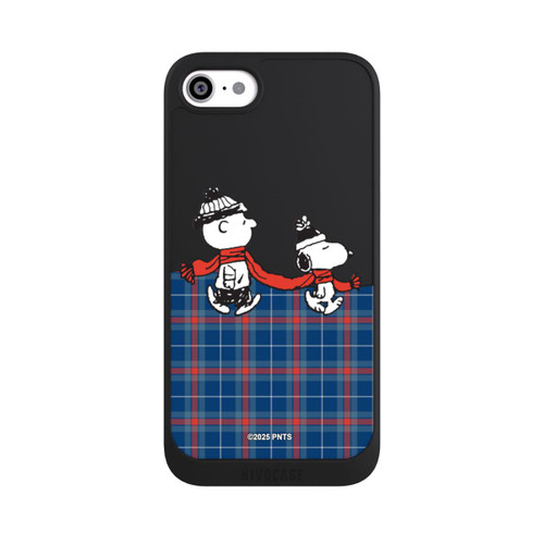 Apple iPhone SE (2022) NIVOpure Peanuts Weihnachtspulli Transparent