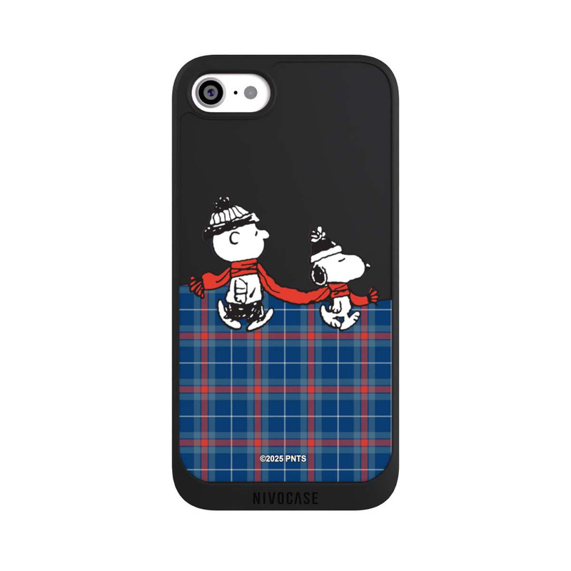 iPhone SE 2022 NIVOpure Peanuts Weihnachtspulli Transparent