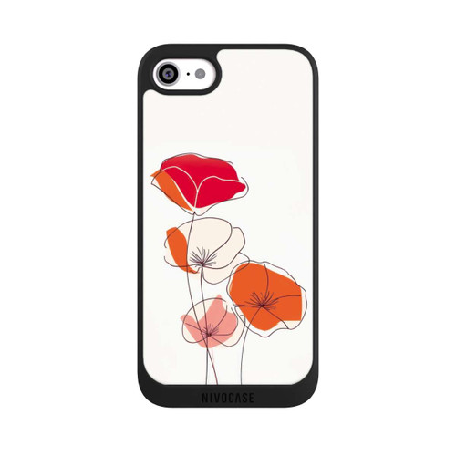 Apple iPhone SE (2022) NIVOpure Poppies Line Art