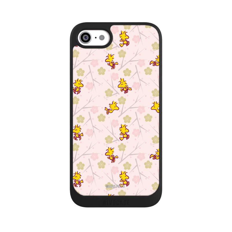 iPhone SE 2022 NIVOpure Woodstock Pink Pattern