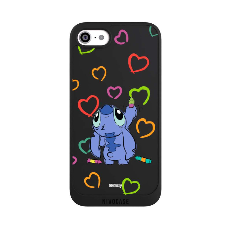 iPhone SE 2022 NIVOpure Stitch Draws a Heart Transparent