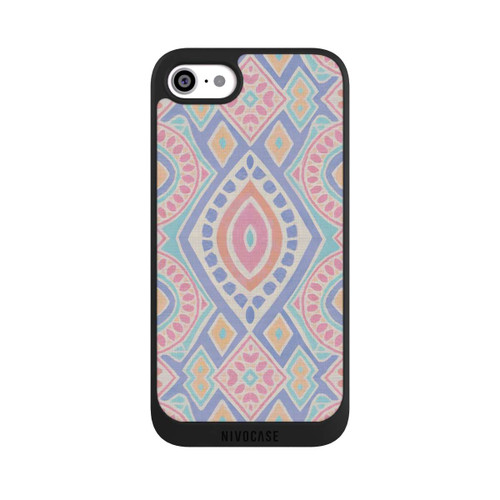 Apple iPhone SE (2022) NIVOpure Boho Geometric Mosaic Intricate Tribal Design