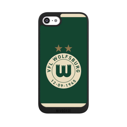 Apple iPhone SE (2022) NIVOpure VfL Wolfsburg 80 Jahre Logo Frauen Streifen