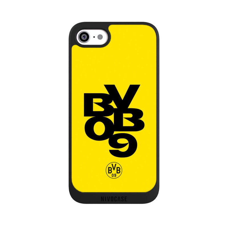 iPhone SE 2022 NIVOpure BVB09 Schwarz Gelb