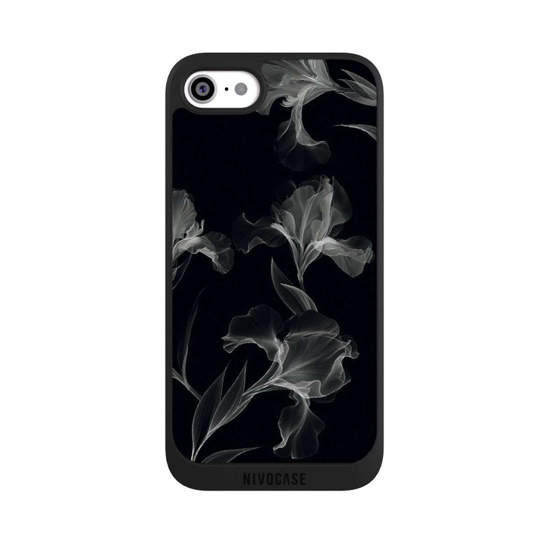iPhone SE 2022 NIVOpure Black and White Photocopy x Ray of Flowers