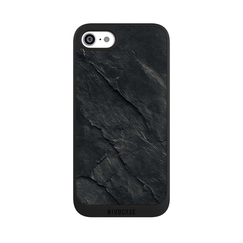 iPhone SE 2022 NIVOpure Dark Grey Slate Look