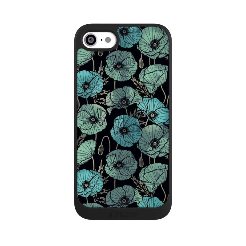 iPhone SE 2022 NIVOpure Sommermohn Grün