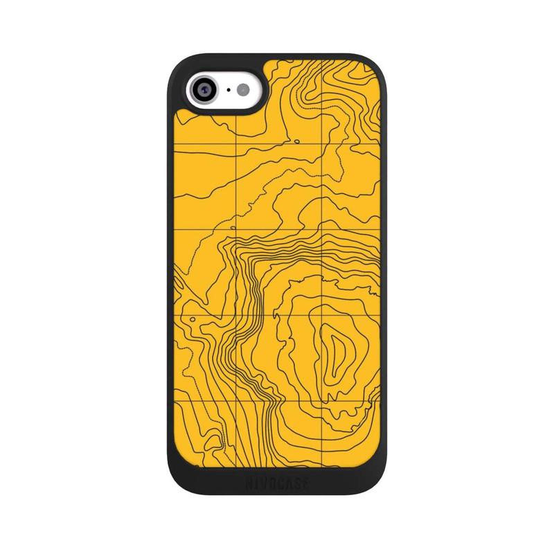 iPhone SE 2022 NIVOpure Berg gelbe Linien