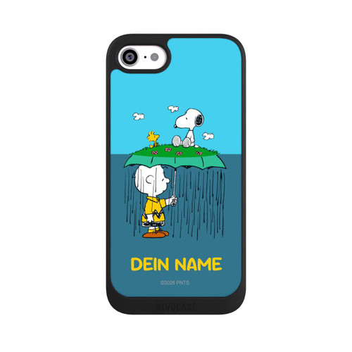 Apple iPhone SE (2022) NIVOpure Charlie Brown Regen Personalisierbar