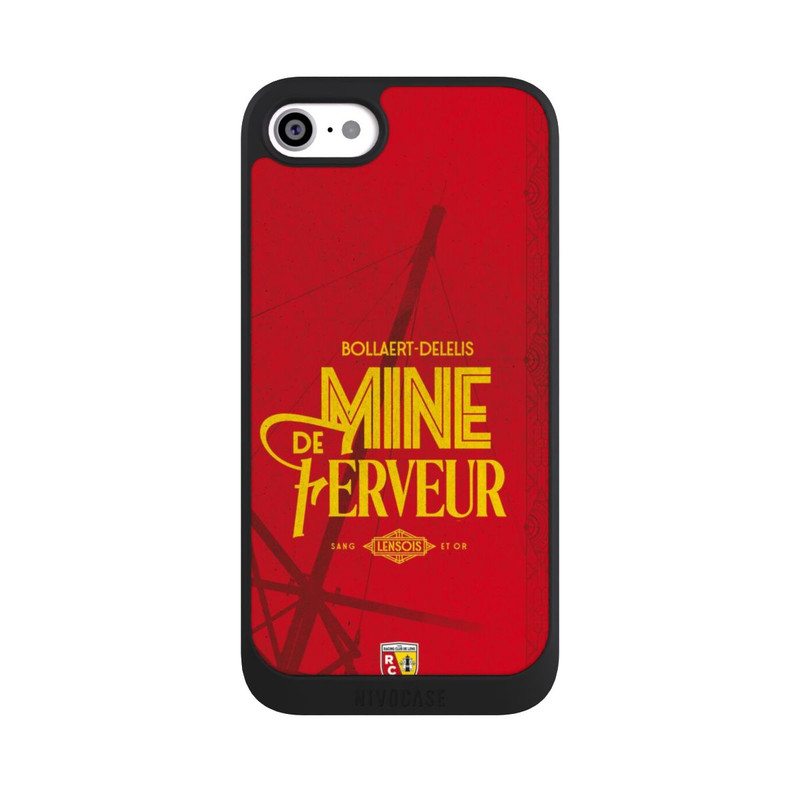 iPhone SE 2022 NIVOpure RC Lens Mine de Ferveur rouge V2