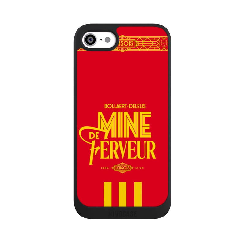 iPhone SE 2022 NIVOpure RC Lens Mine de Ferveur rouge