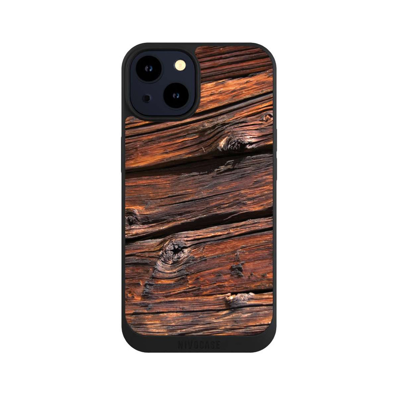 iPhone 14 NIVOpure Weathered Wooden Plank
