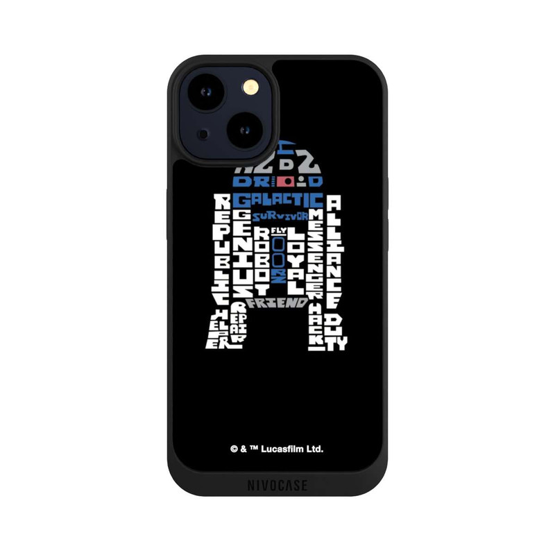 iPhone 14 NIVOpure R2-D2 Typo Graphique