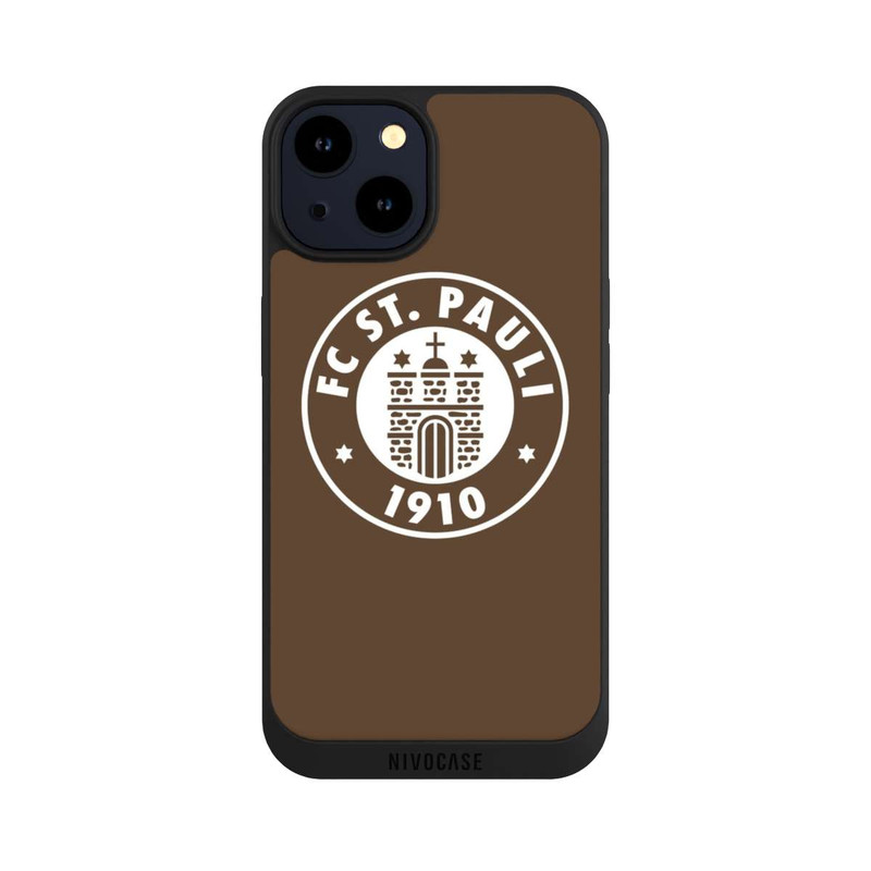 iPhone 14 NIVOpure FC St.Pauli Logo Braun