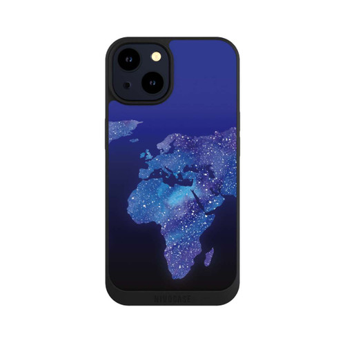 Apple iPhone 14 NIVOpure Worldmap Cosmic
