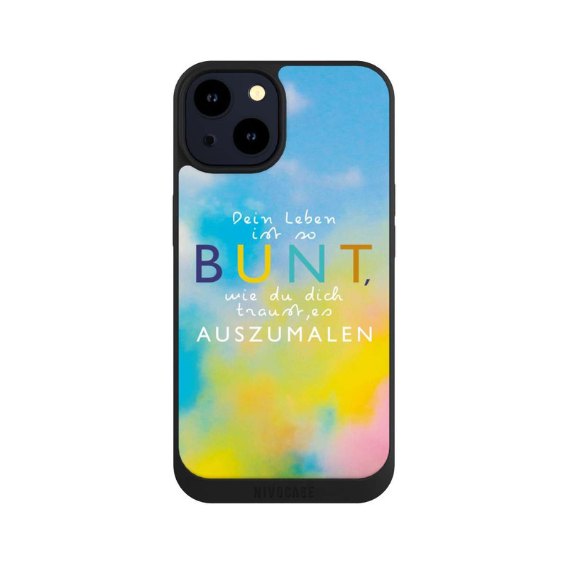 iPhone 14 NIVOpure Das Leben ist Bunt